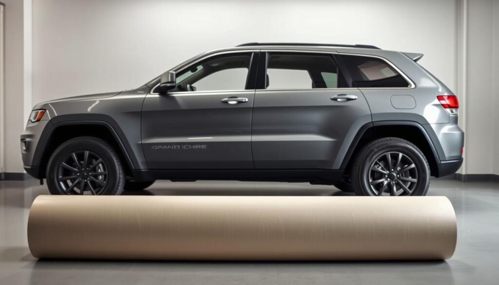 how much vinyl needed jeep grand cherokee