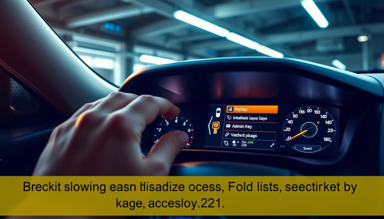 how to turn off mykey ford without admin key