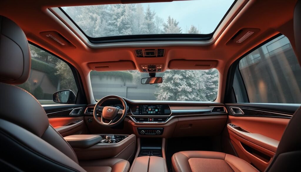 interior design features of the SUVs interior design features of the SUVs