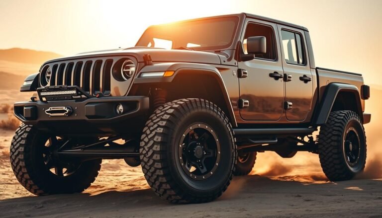 jacked up jeep gladiator