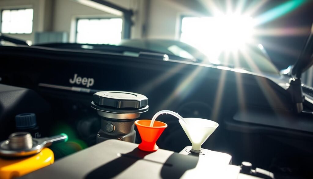 jeep compass transmission fluid refill