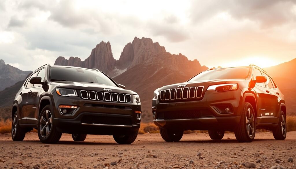 jeep compass vs cherokee