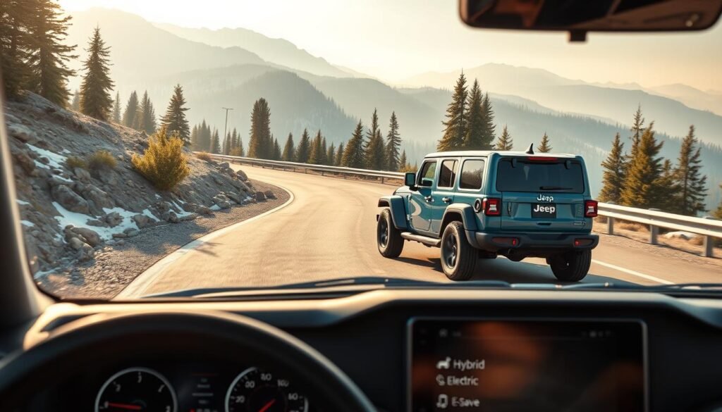 jeep electric vehicle driving modes