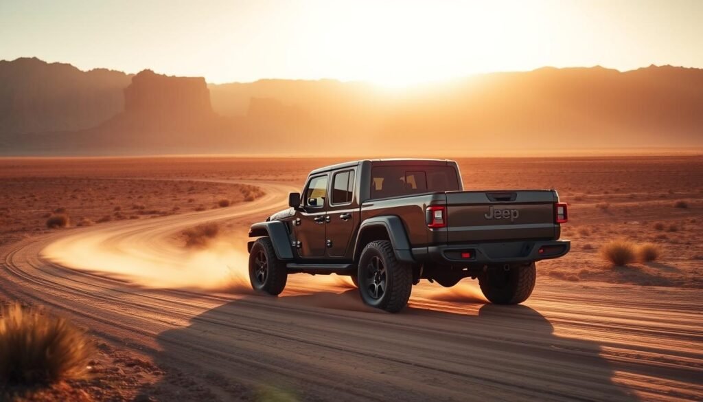 jeep gladiator range