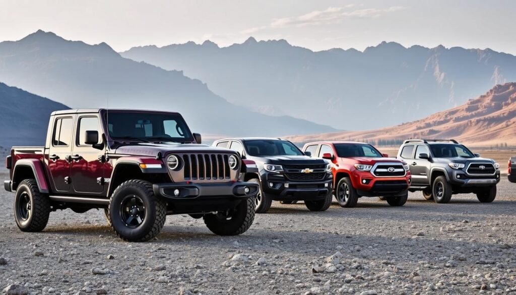 jeep gladiator vs competitors