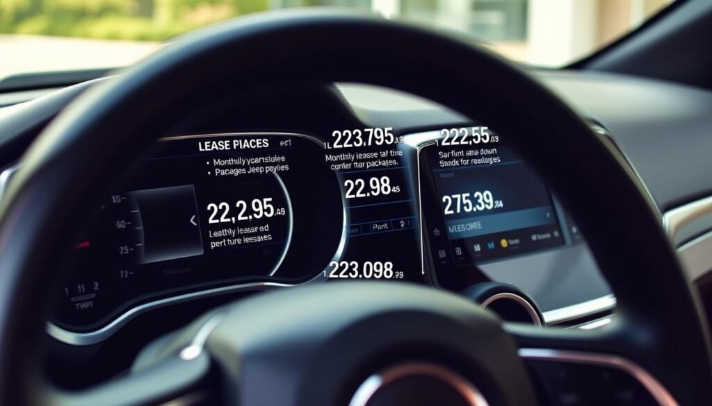 jeep grand cherokee lease cost factors