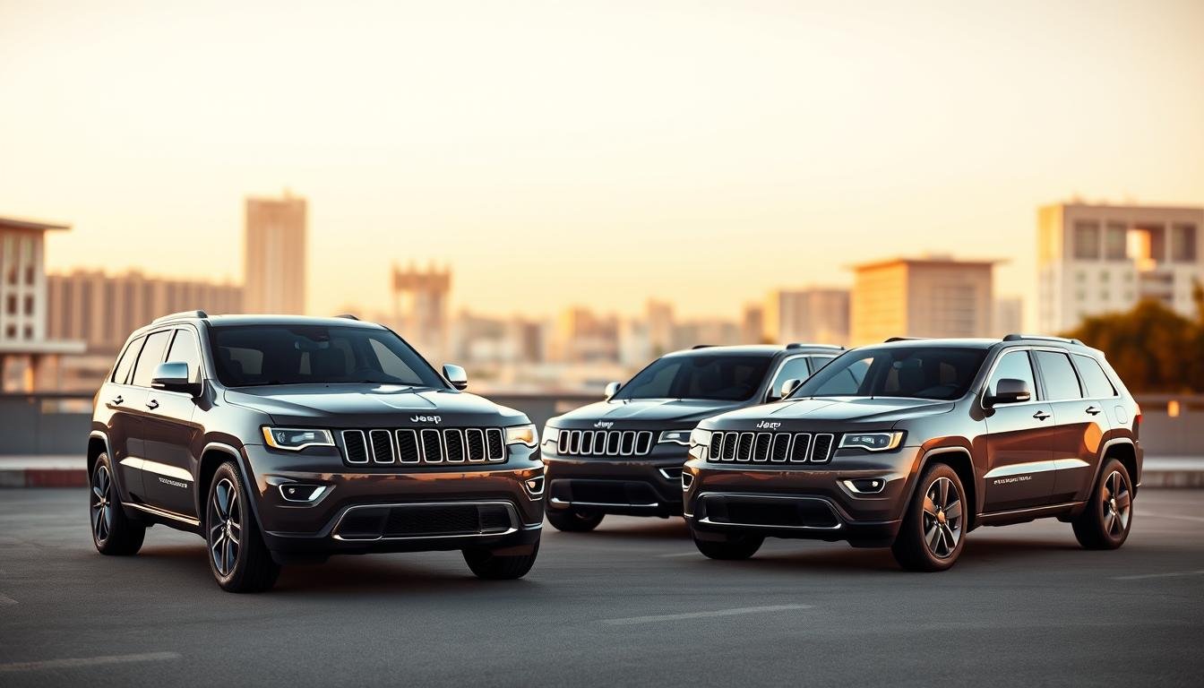 jeep grand cherokee model comparison
