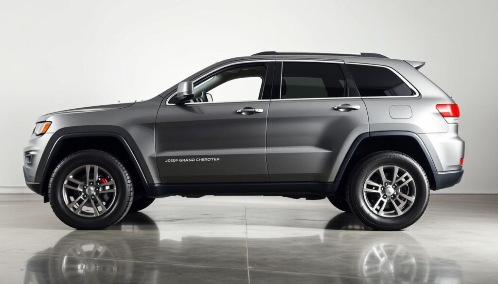 jeep grand cherokee model width