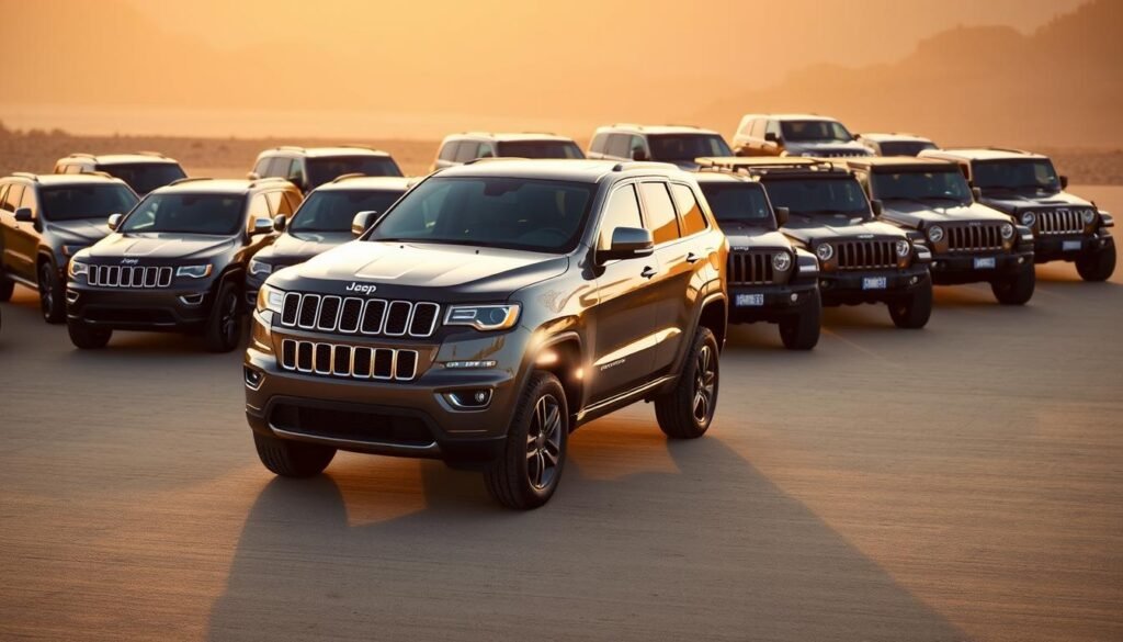 jeep grand cherokee size variants