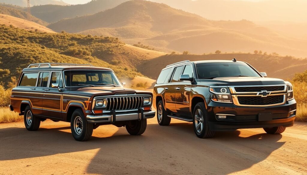jeep wagoneer vs chevrolet tahoe specs