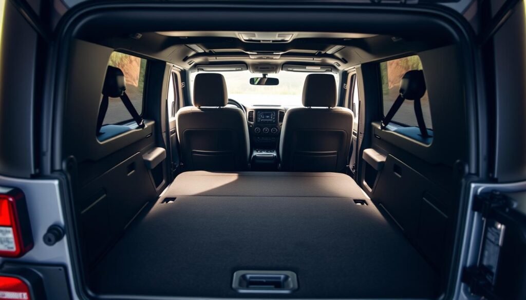 jeep wrangler cargo room jeep wrangler cargo room