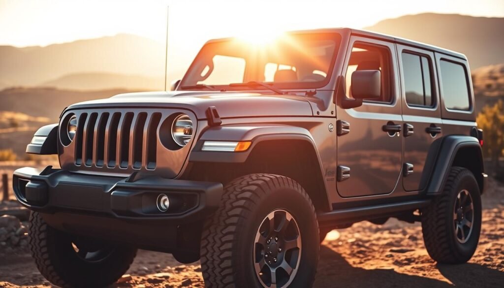 jeep wrangler exterior features
