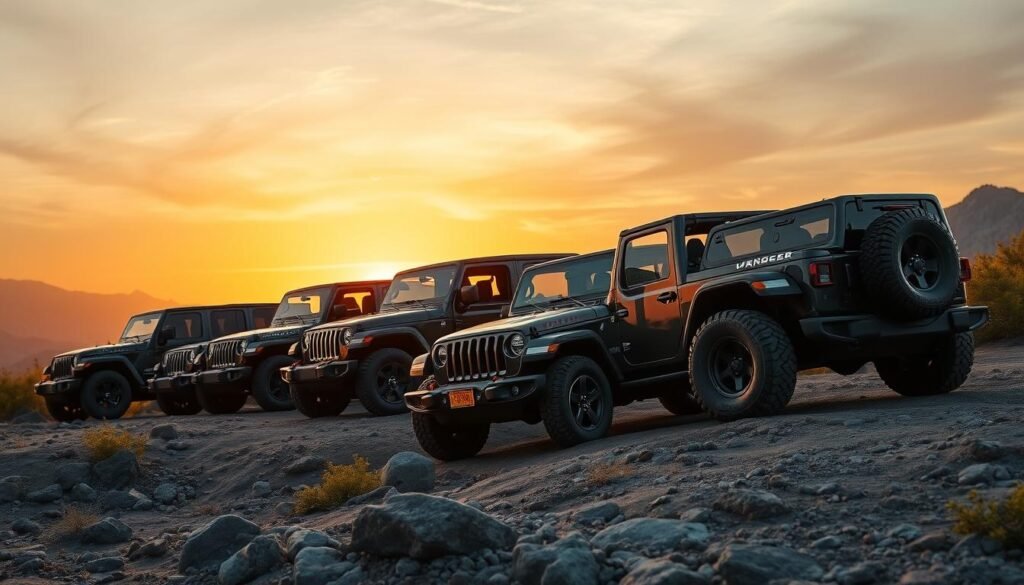 jeep wrangler generations