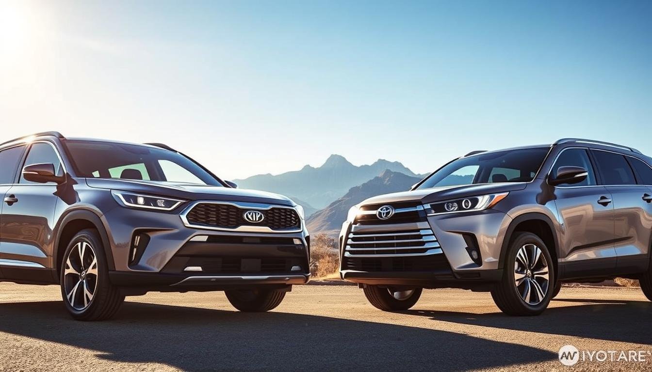 kia telluride vs toyota highlander