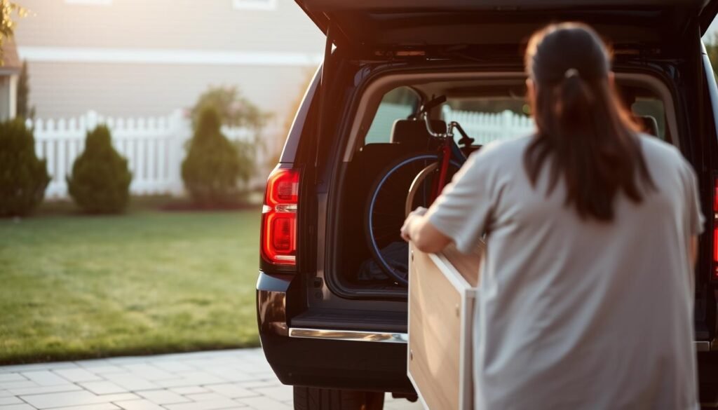 loading and unloading tips large cargo transportation suburban