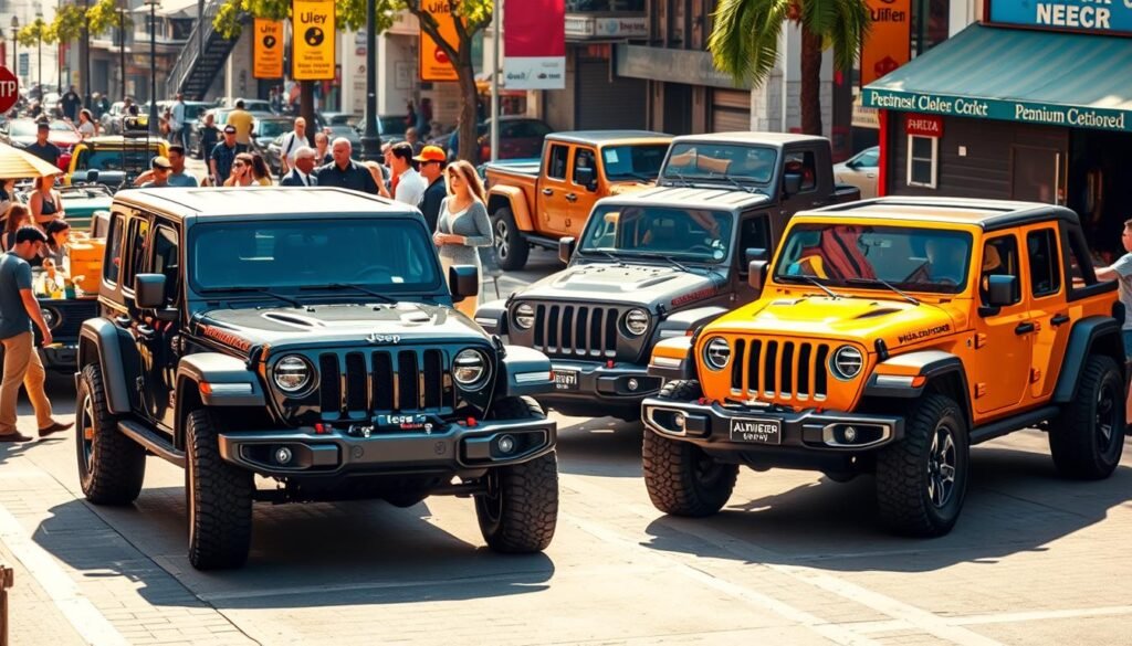 market demand for costly jeeps