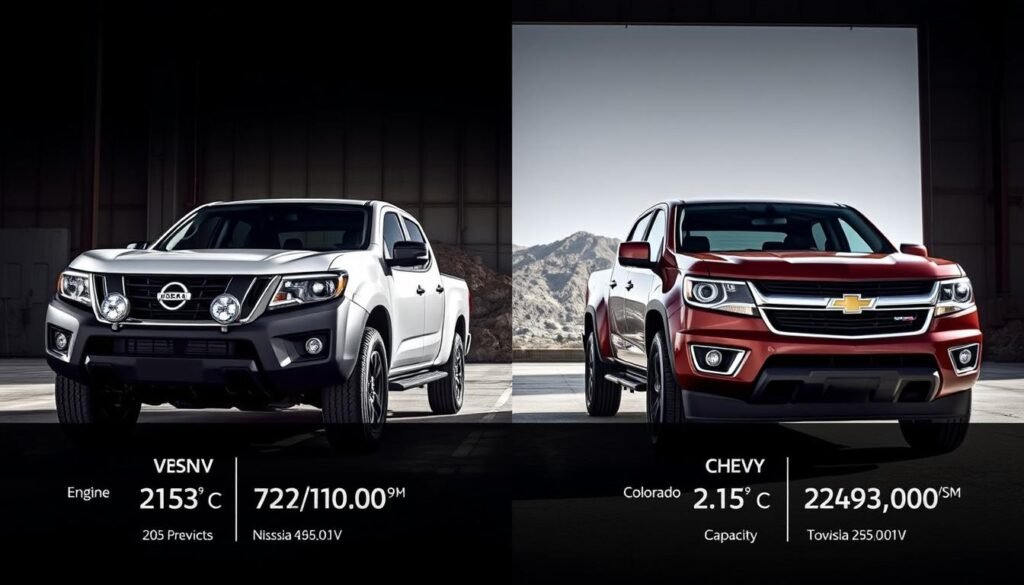 nissan frontier vs chevy colorado specs nissan frontier vs chevy colorado specs