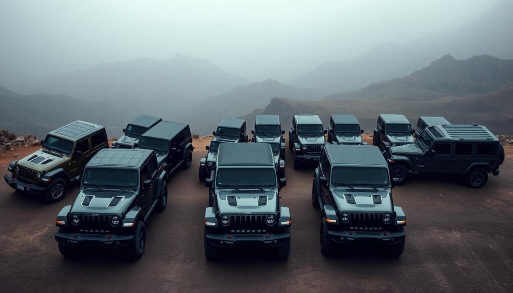 overview of jeep wrangler generations