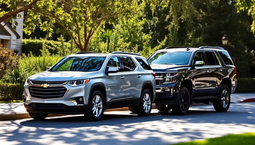real-world applications for Chevy Traverse and Tahoe