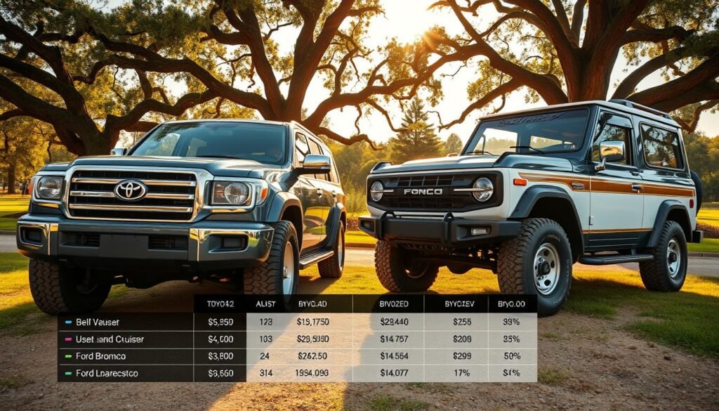 resale value of SUVs