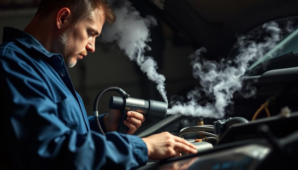 smoke test for leaks