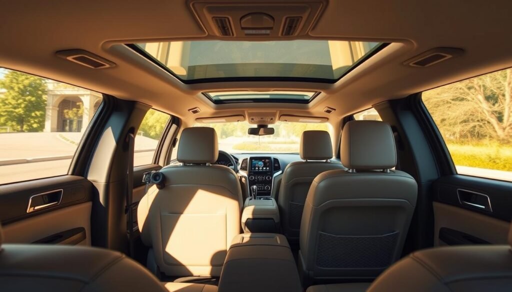 spaciousness of ford explorer
