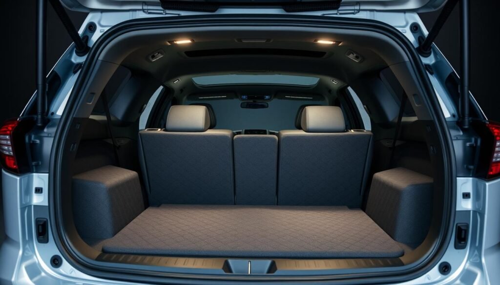 subaru solterra cargo space