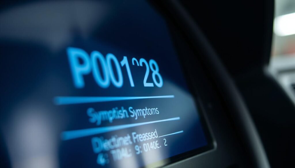 symptoms of p0128 code