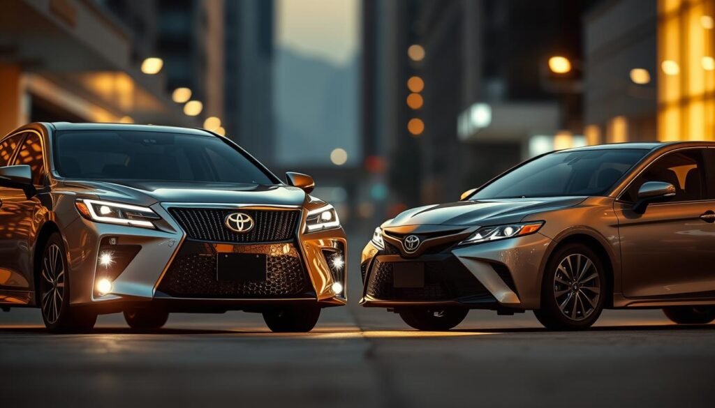 toyota crown vs camry trim levels