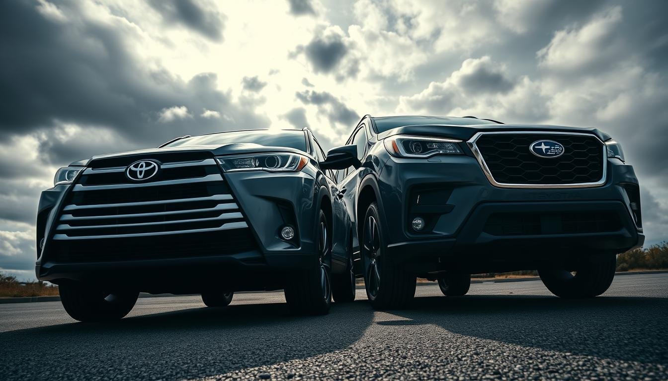 toyota highlander vs subaru ascent