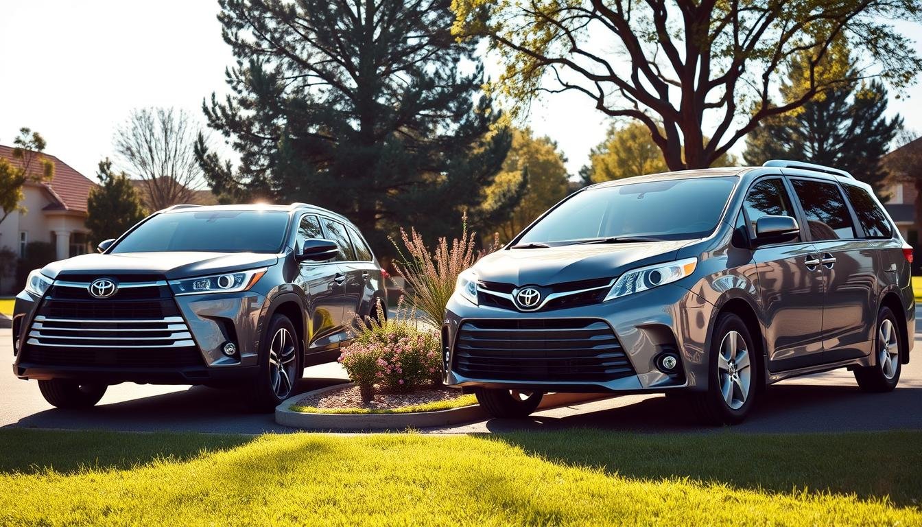 toyota highlander vs toyota sienna