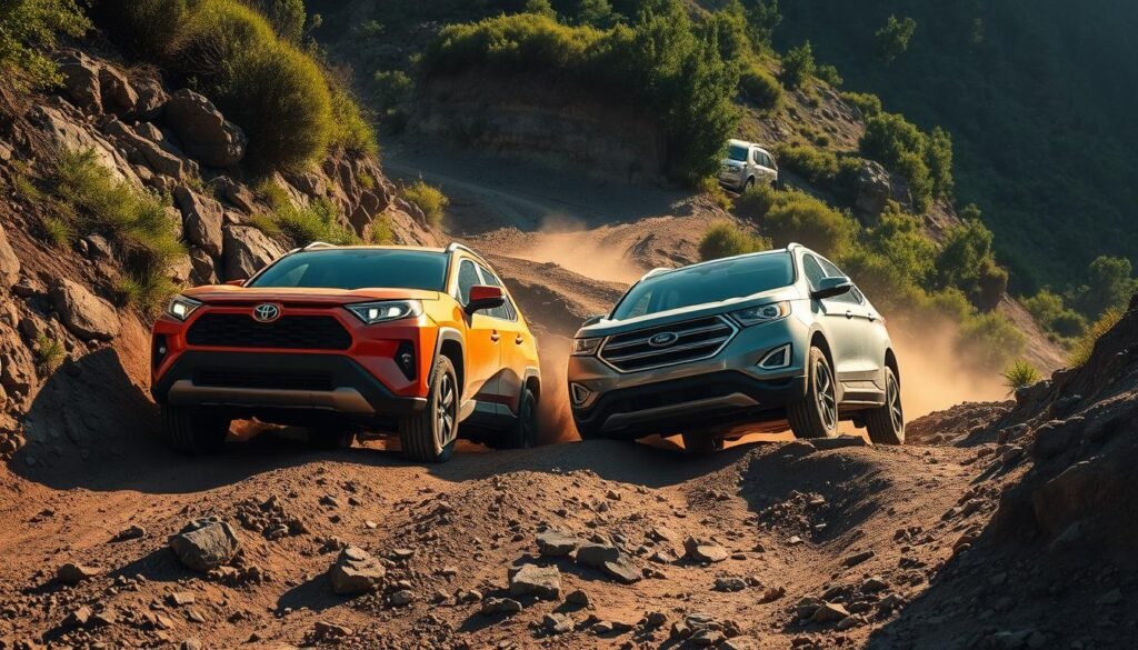 toyota rav4 vs ford edge off-road performance toyota rav4 vs ford edge off-road performance