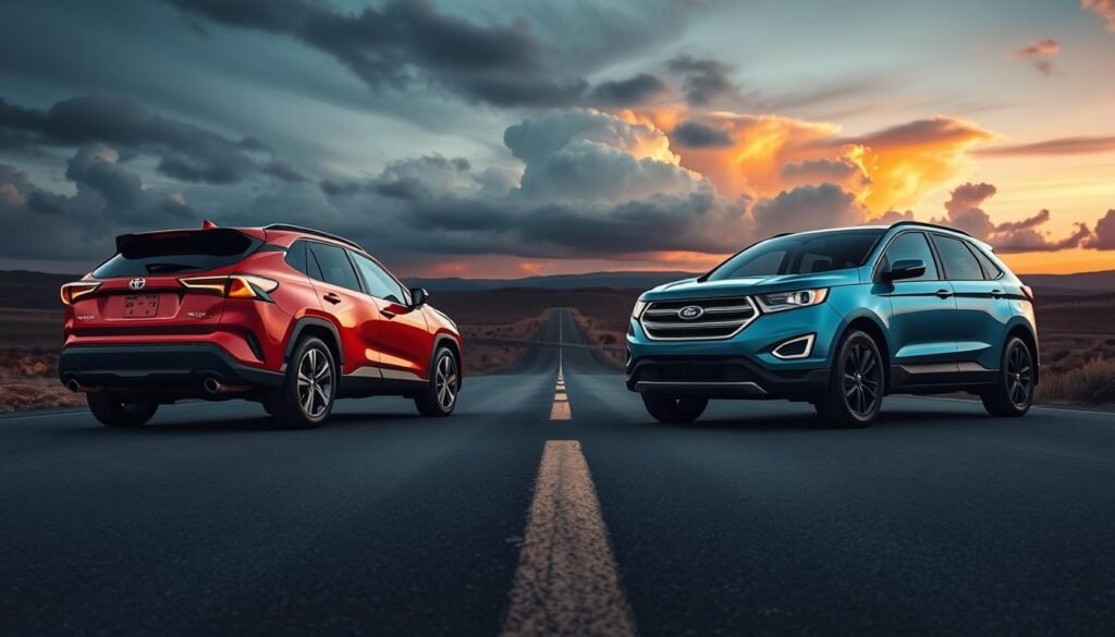 toyota rav4 vs ford edge performance toyota rav4 vs ford edge performance