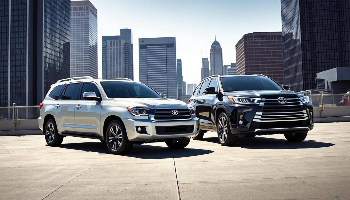 toyota sequoia vs highlander