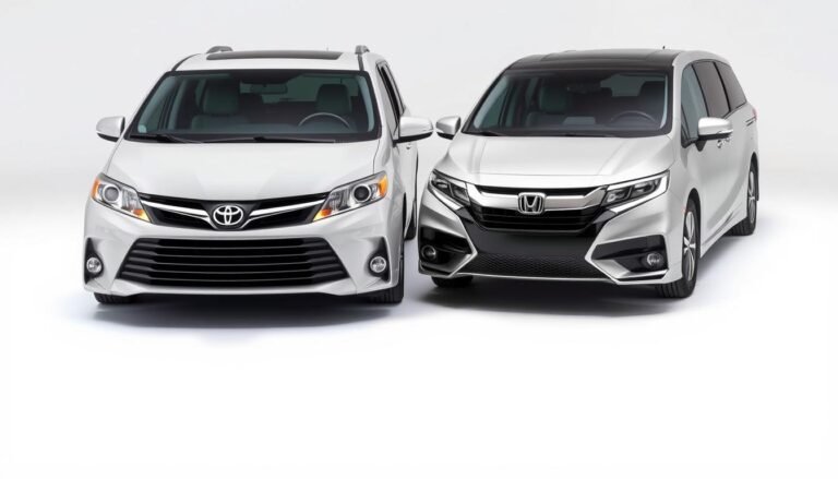toyota sienna vs honda odyssey