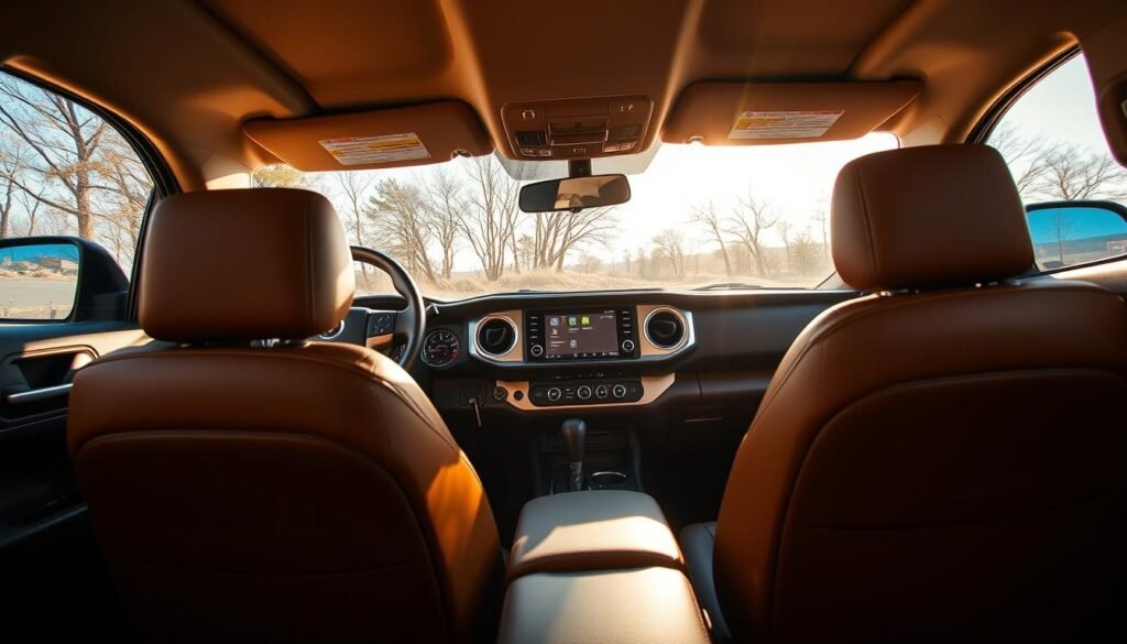 toyota tacoma interior features