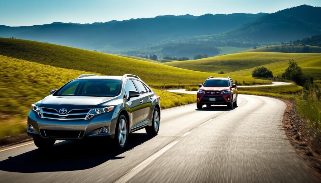 toyota venza vs rav4 driving experience