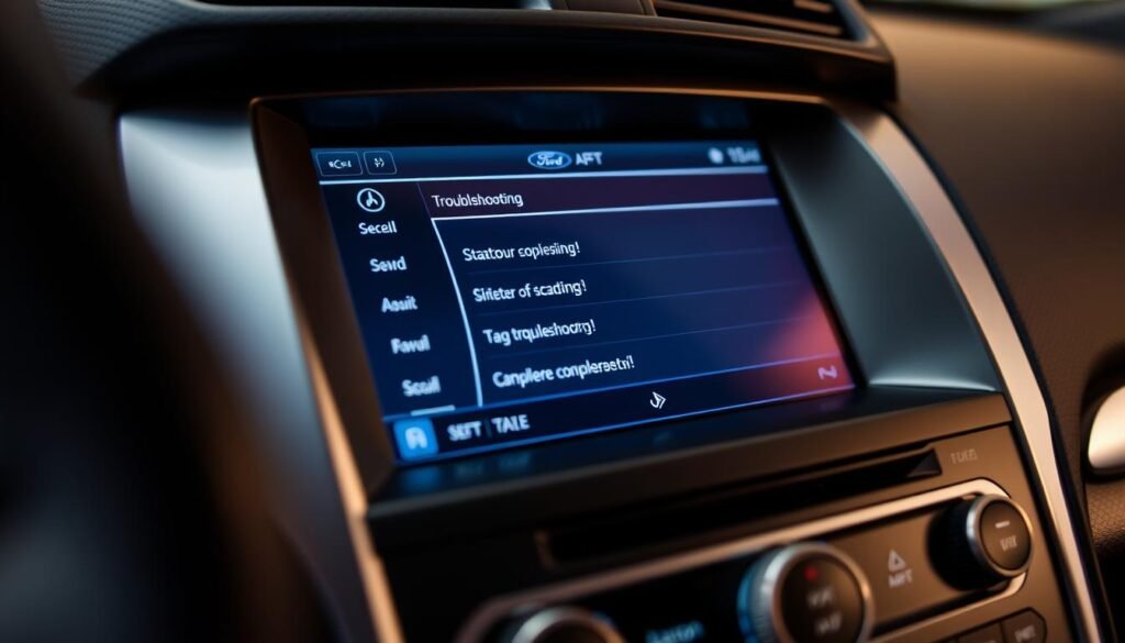 troubleshooting ford explorer display