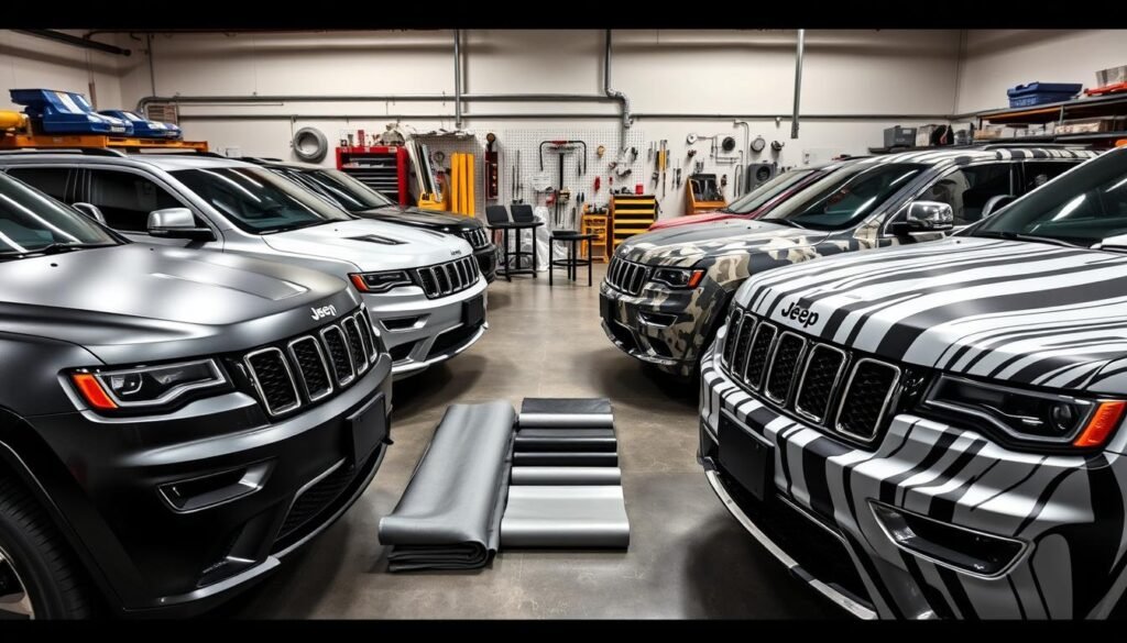 types of jeep grand cherokee wraps