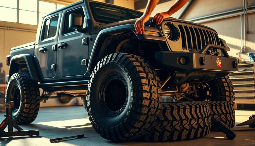 upgrading jeep gladiator tires