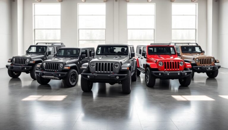 what are the different jeep wrangler models