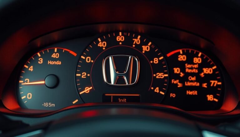 wrench symbol on dashboard honda